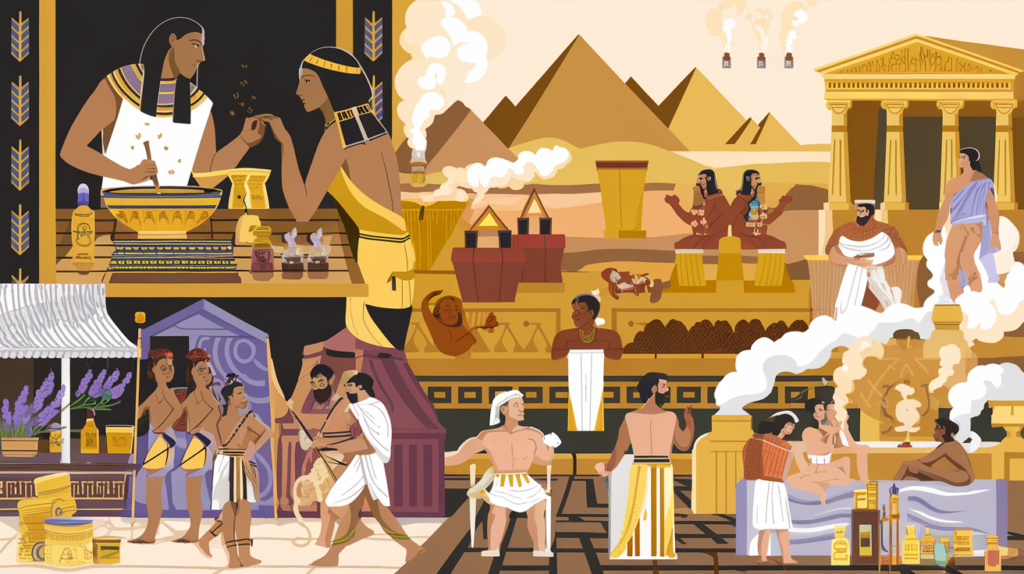 ancient civilization and perfume