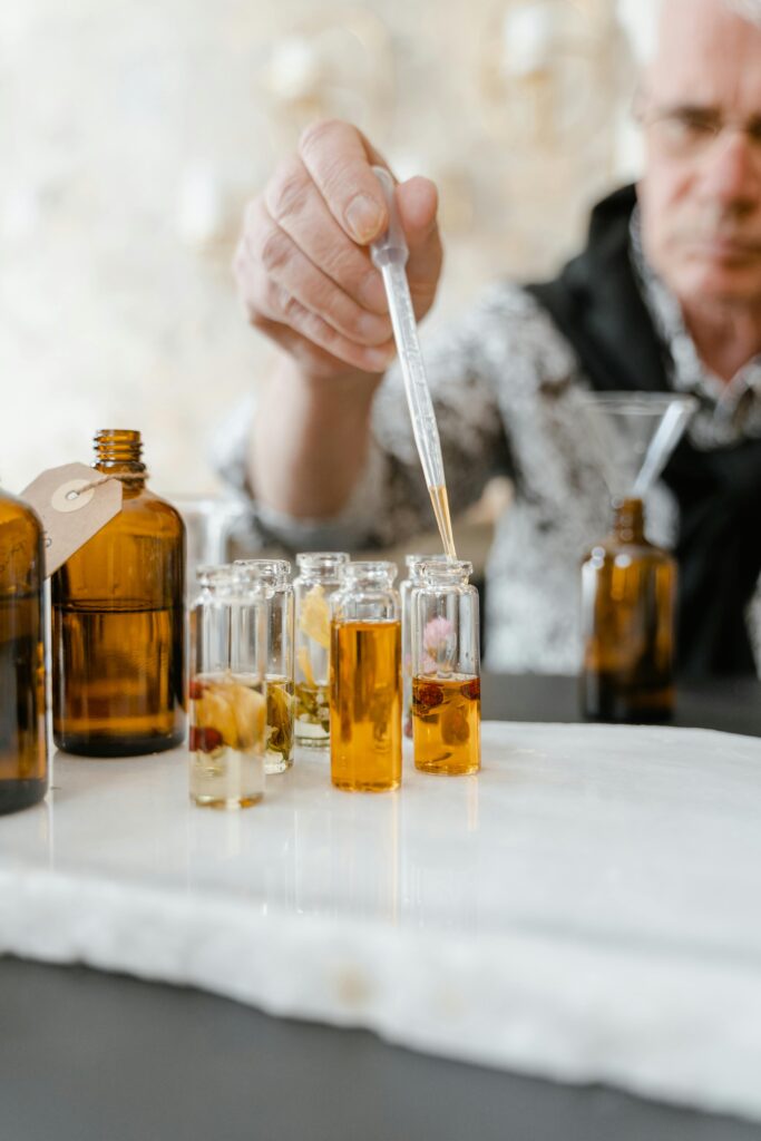 making of perfumery